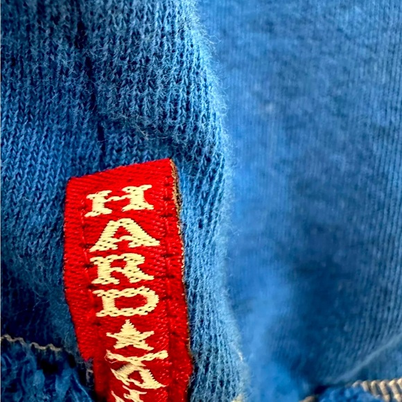 HARD TAIL Criss-Cross. High-Low Hemline. Cotton Sweatshirt. - Picture 3 of 8